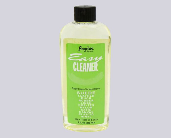 Angelus Easy Cleaner product image of a clear bottle with a green label.