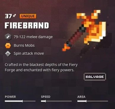 firebrand axe mc dungeons