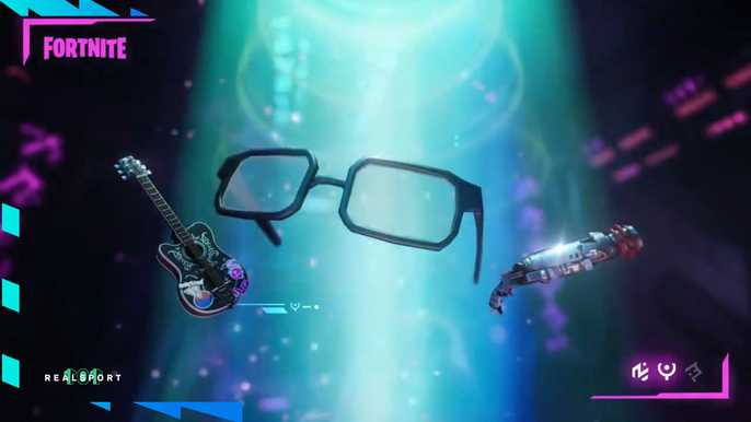 Fortnite Guitar Rifle Fortnite The Second Season 7 Has Been Released Showing A New Weapon Glasses And A Guitar