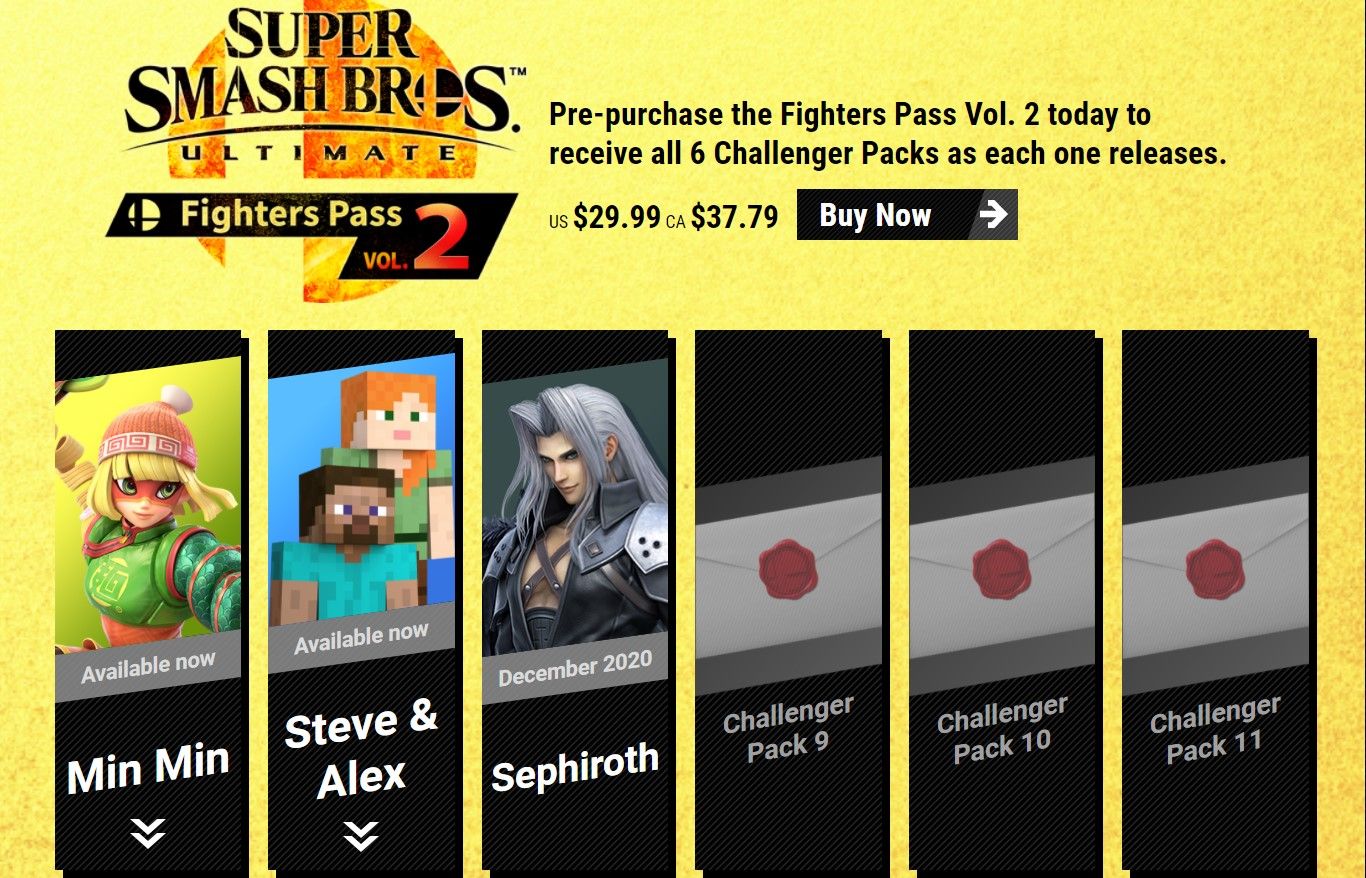 3 DOWN 3 TO GO: Sephiroth is the third and latest fighter to join the Fighters Pass Vol. 2.
