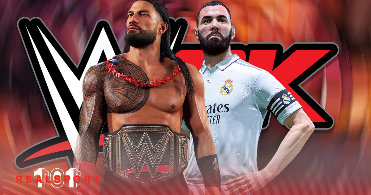 WWE EA Sports FC Reigns Benzema