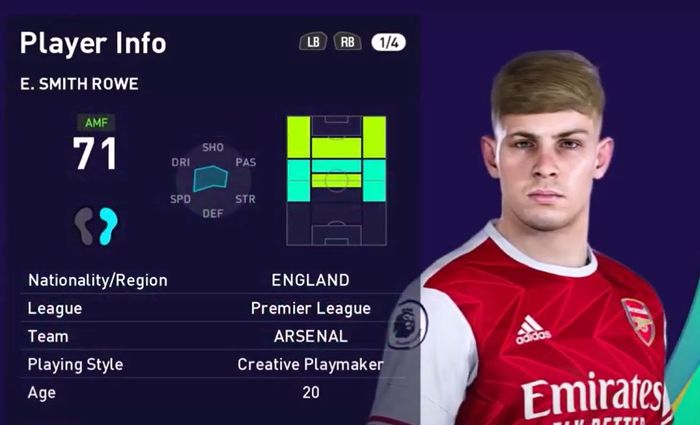 PES 2021 Data Pack 4 Player Faces: Grealish & Calvert-Lewin headline