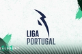 Liga Portugal logo with white and green background