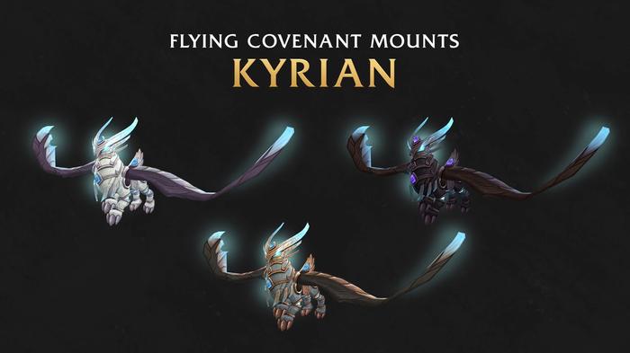 9.1 Kyrian Flying Mounts