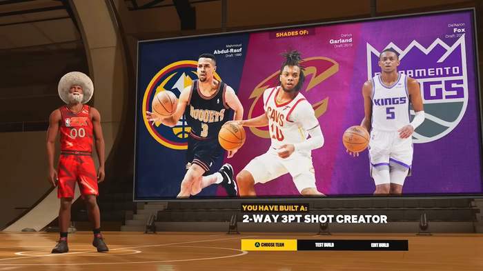 NBA 2K23 PG Builds 2-Way 3PT Shot Creator 