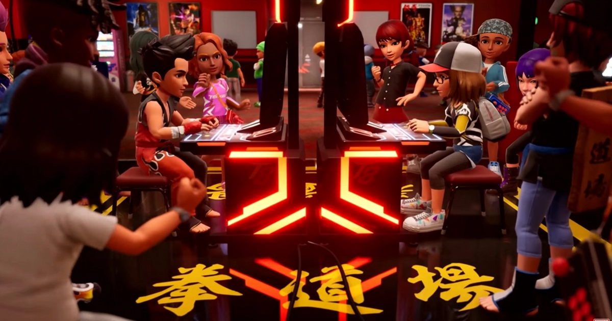 A screenshot of Arcade Quest from "TEKKEN 8 – RELEASE DATE AND EXCLUSIVE CONTENT REVEAL TRAILER" YouTube trailer.