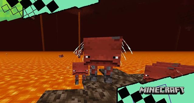Minecraft 2020 Striders How To Ride Breed Tame Behaviour Location Hoglins Nether Update More - ps4 roblox update what you need to know feed ride