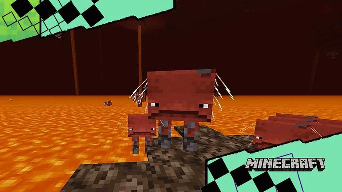 Minecraft 2020 Striders: How To Ride, Breed, Tame, Behaviour, Location ...