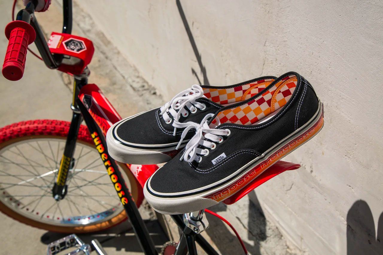 vans blue pink yellow checkerboard