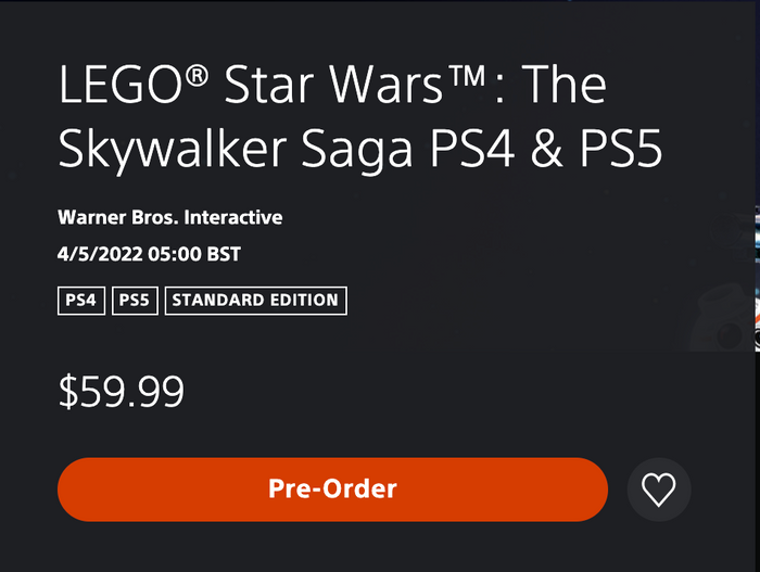 lego star wars, release time