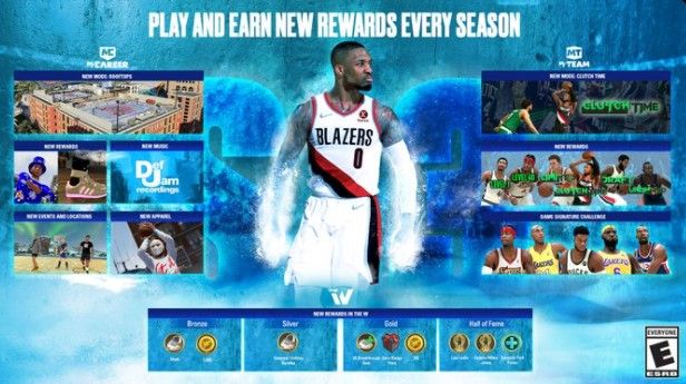 NBA 2K22 Season 3 Rewards