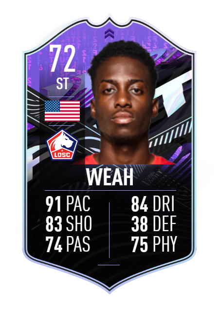 timothy weah fifa 21 what if