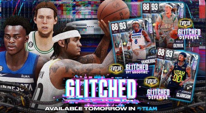 NBA 2K23 MyTEAM Glitched Pack Debuts New Cards