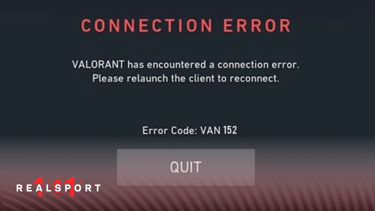 Valorant- How To Fix Error Code 152