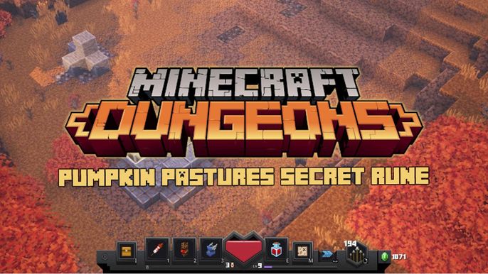 Corrupted Pumpkin Minecraft Dungeons