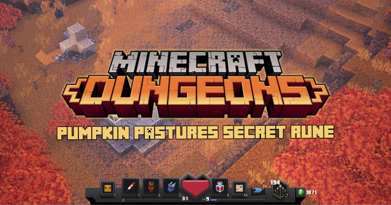 Minecraft Dungeons - How to unlock the Secret Level (All Rune Locations) 