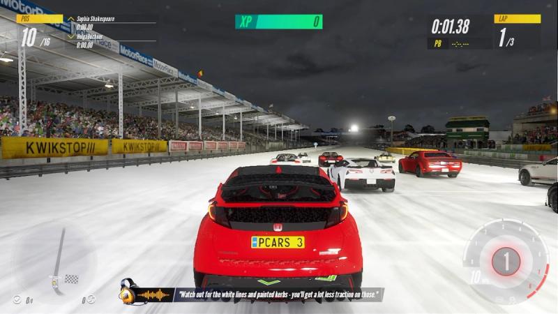 Project Cars 3 is so bad that the in-game fans are looking away