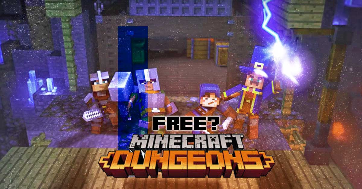 minecraft dungeons free download