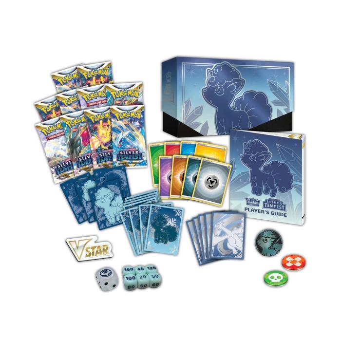 What's included in the Silver Tempest Elite Trainer Box