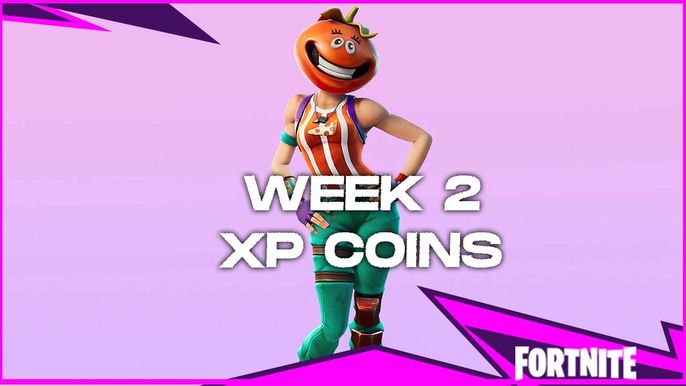 Fortnite Season 2 Chapter 2 Xp Fortnite Chapter 2 Season 4 Week Two Xp Coins Locations Green Blue Gold And Purple Xp Coins