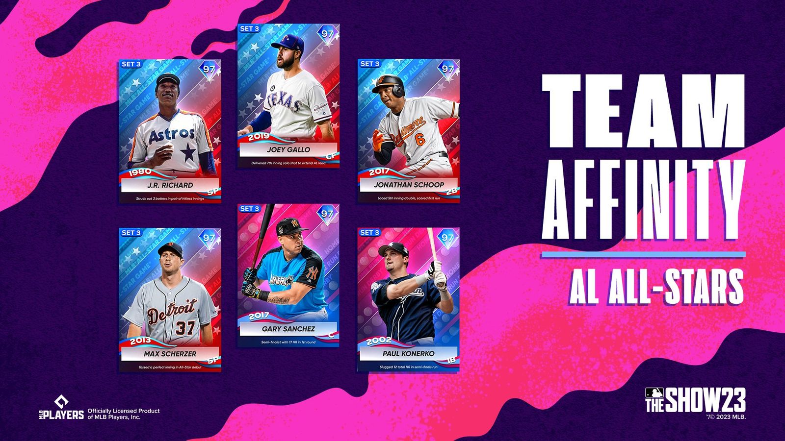 MLB The Show 23: All Team Affinity Season 3 Conquest hidden rewards