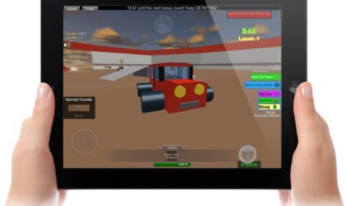 how to create your own game on roblox mobile