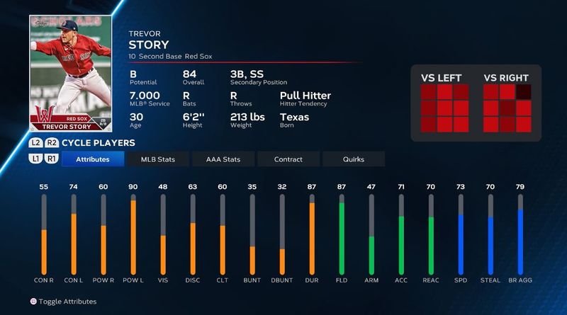 MLB The Show 21 - Trevor Story