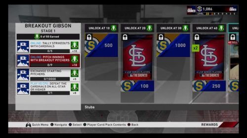 MLB The Show 20 Diamond Dynasty Bob Gibson missions