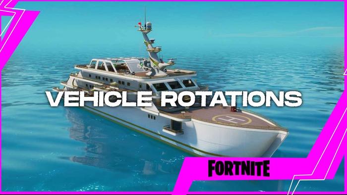 Fortnite Best Car And Vehicle Rotations Roads Movement Pois Boats And More - roblox vehicle simulator yacht
