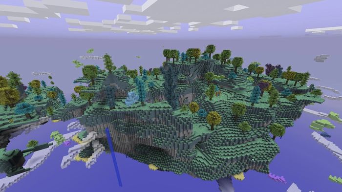 Minecraft The Aether II. Floating Island.