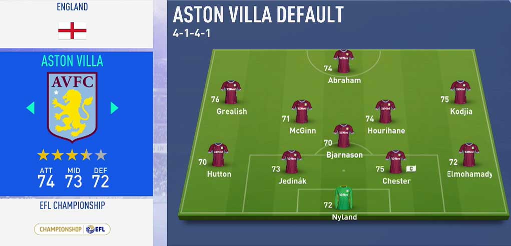 aston villa fifa 10