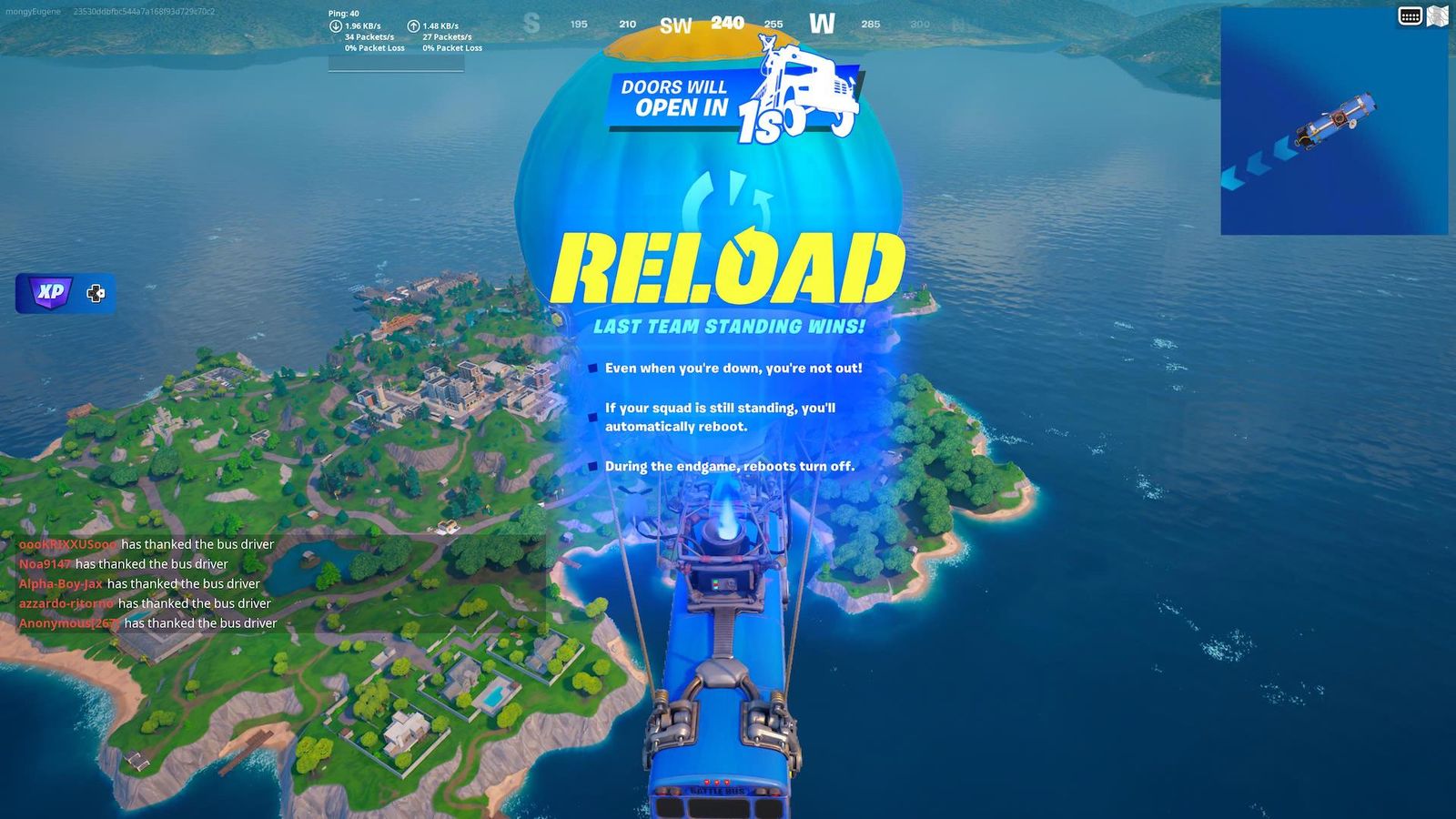 Fortnite Reload rules 