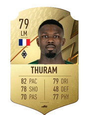 FIFA 22 - Marcus Thuram - Base Card - 79 Rated