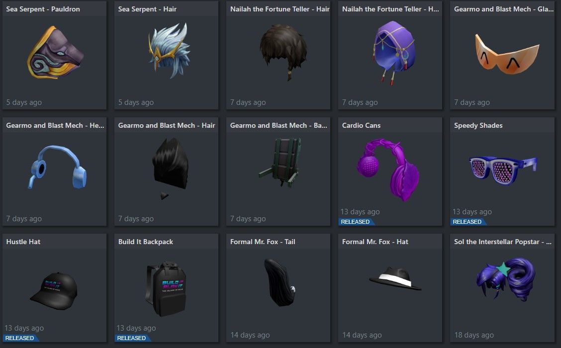 Roblox August 2020 Cosmetics Leak Promo Codes Clothes Accessories Free Robux More - get roblox robux and limiteds free doublelimiteds method