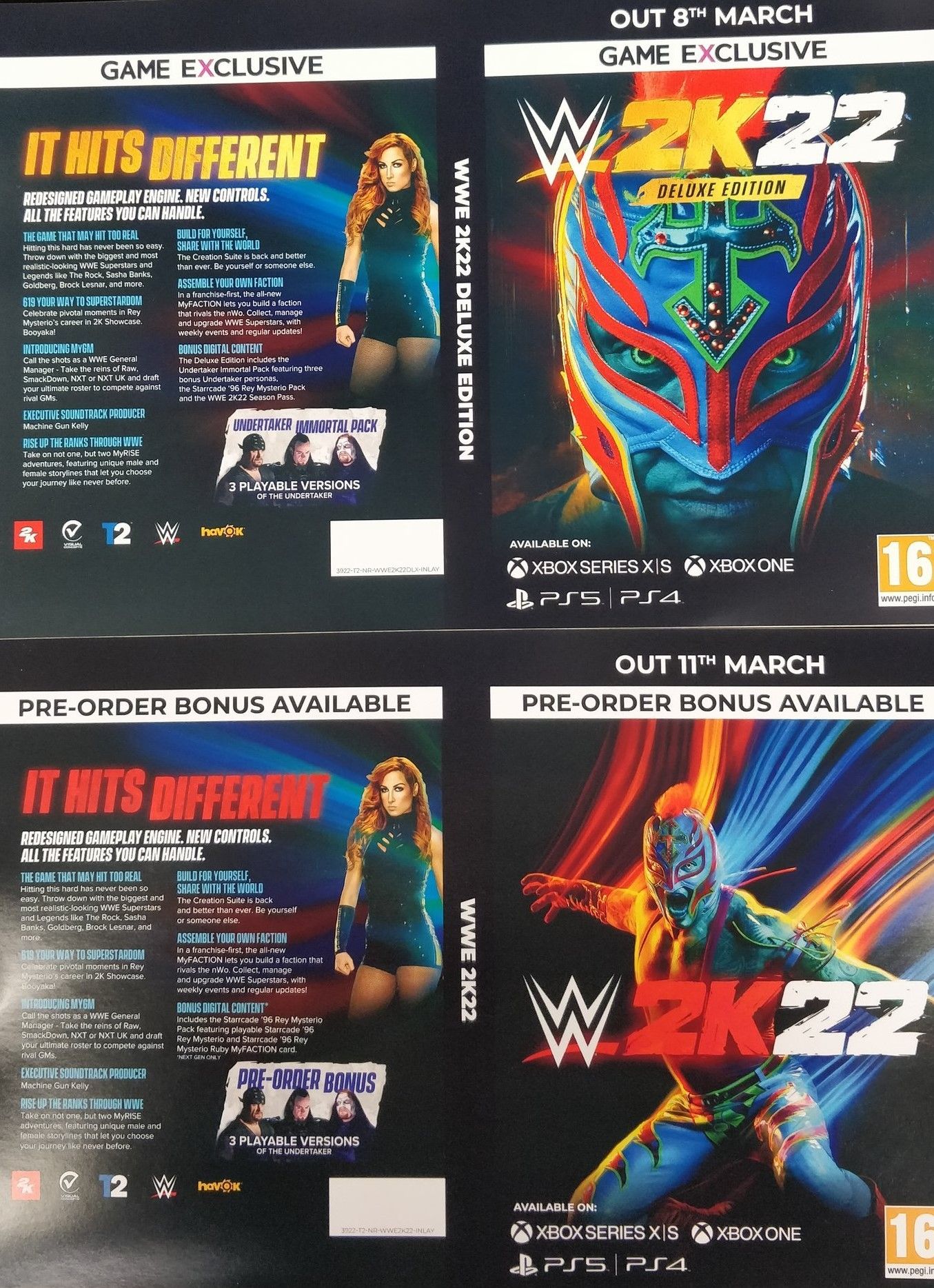 WWE 2K22 cover leak
