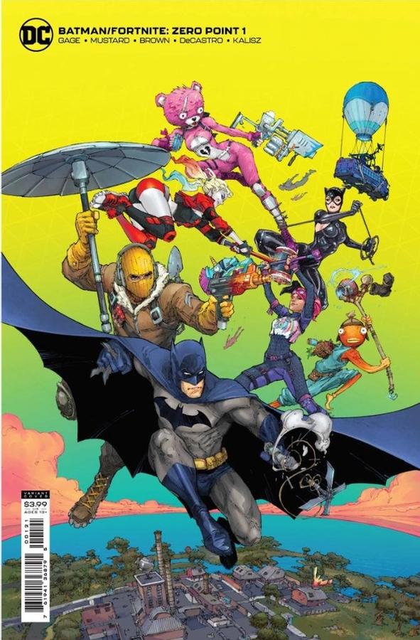 Fortnite Batman Zero Point Issue 1 Cover