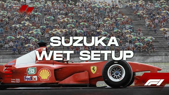  F1 2020 Japanese Grand Prix Wet Setup Guide - Career my team time trial