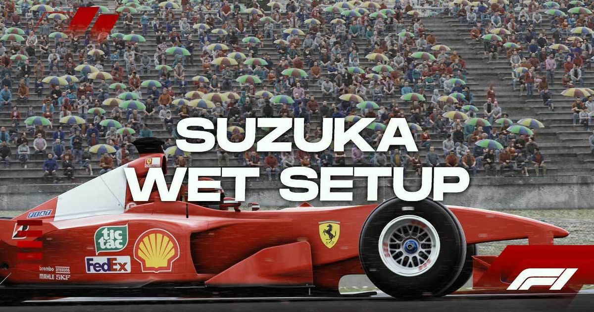 F1 2020 Japanese Grand Prix Wet Setup Guide Career My Team Time Trial