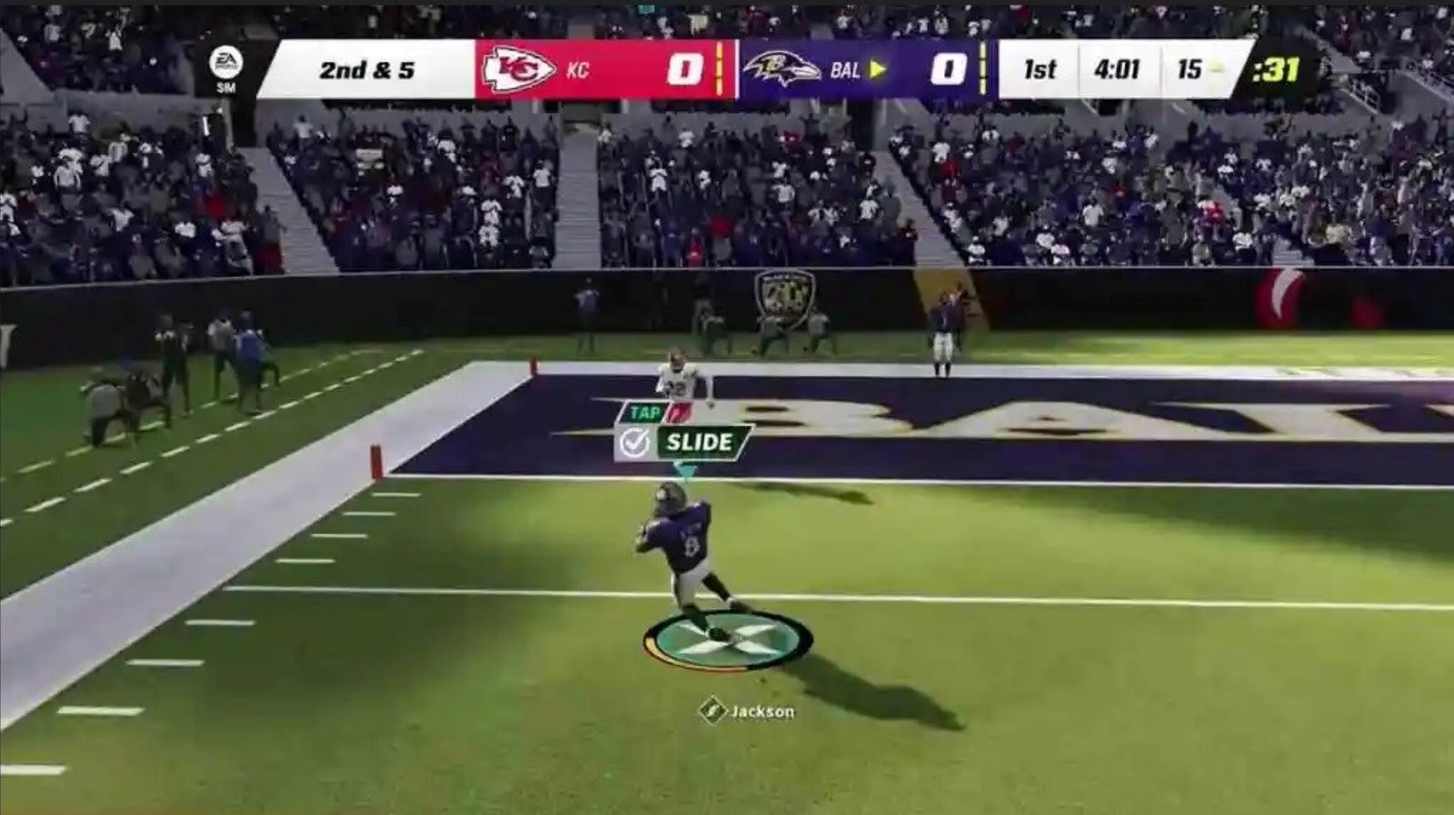 This is how to QB slide in Madden 24