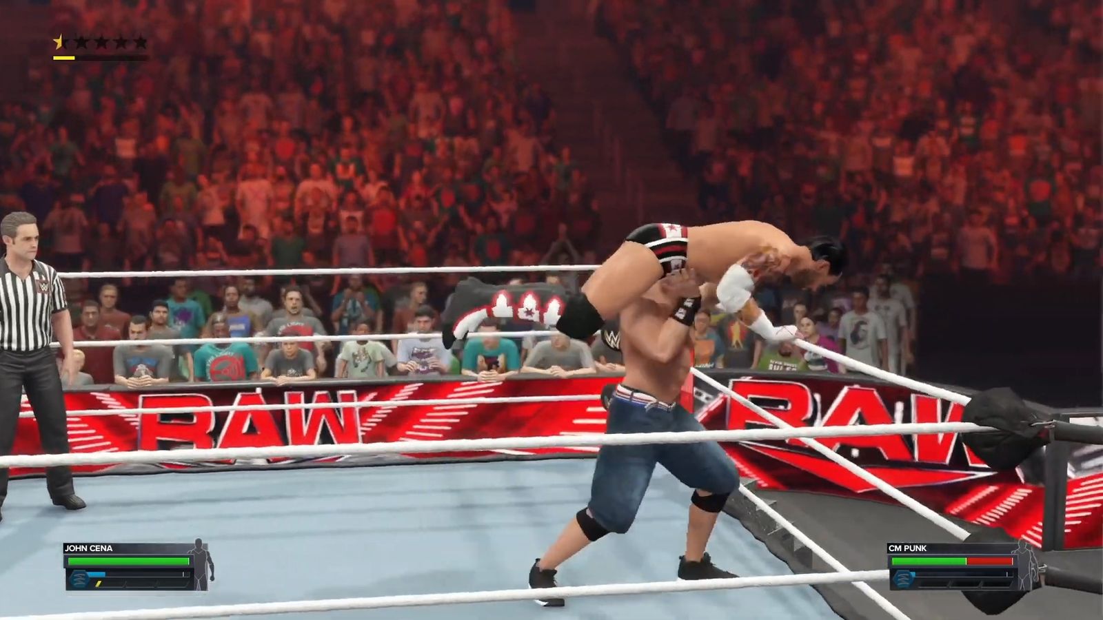 How To Throw Someone Over The Top Rope In WWE 2K23