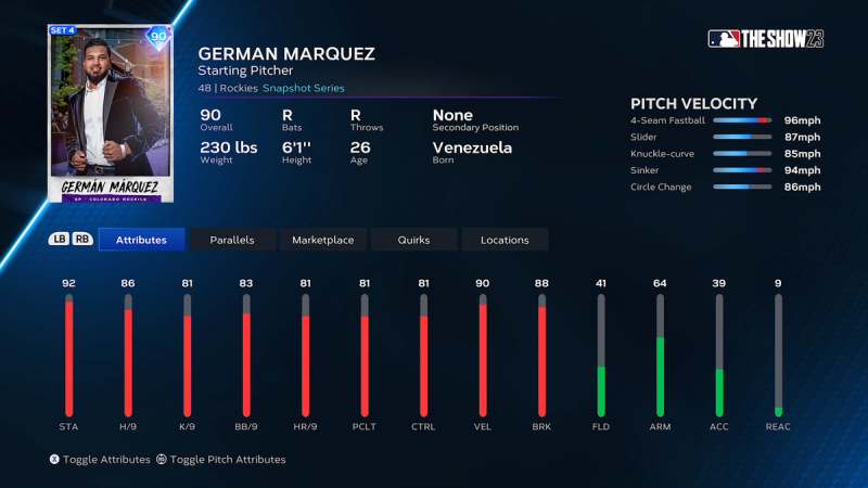 Ryan Pressly, 95 Snapshot - MLB the Show 23