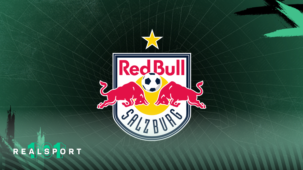 RB Salzburg logo with green background