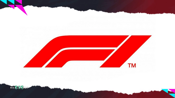 Formula 1 logo with RealSport101 background