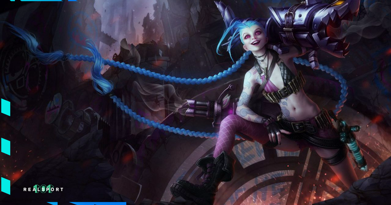 NEW Arcane Jinx Skin in Fortnite! (League of Legends Collaboration