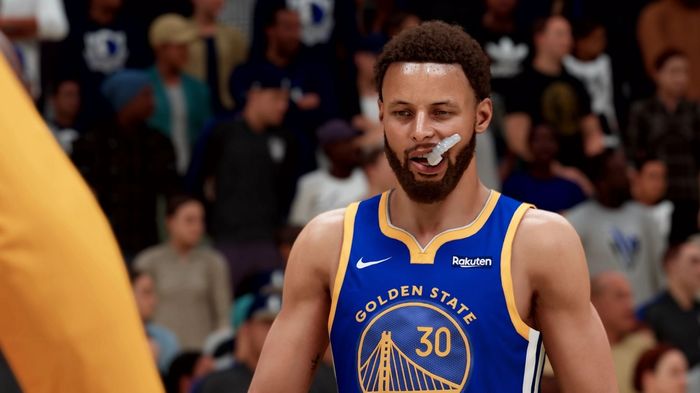 An image of Stephen Curry in NBA 2K22