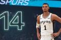 NBA 2K24 Victor Wembanyama in-game footage