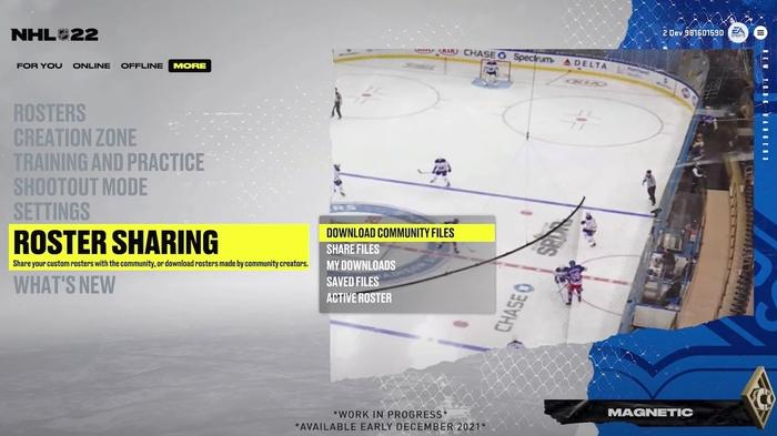 NHL 22 Update 1.30 1.3.0 Patch Notes December Title Update Version
