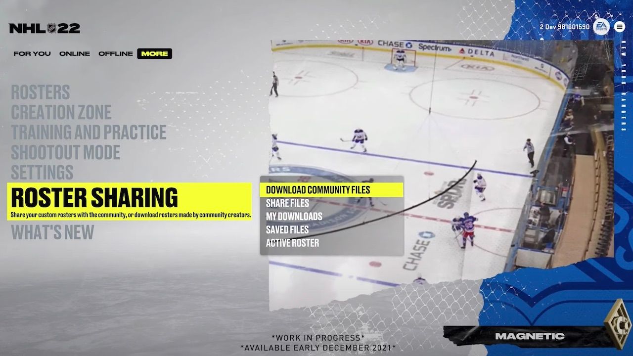 NHL 22 Update 1.31 Patch Notes
