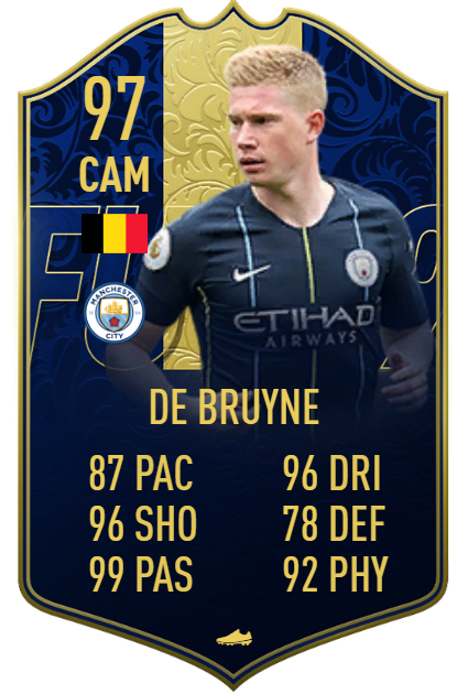 FRESH FACED! A mere 97 OVR on FIFA 19