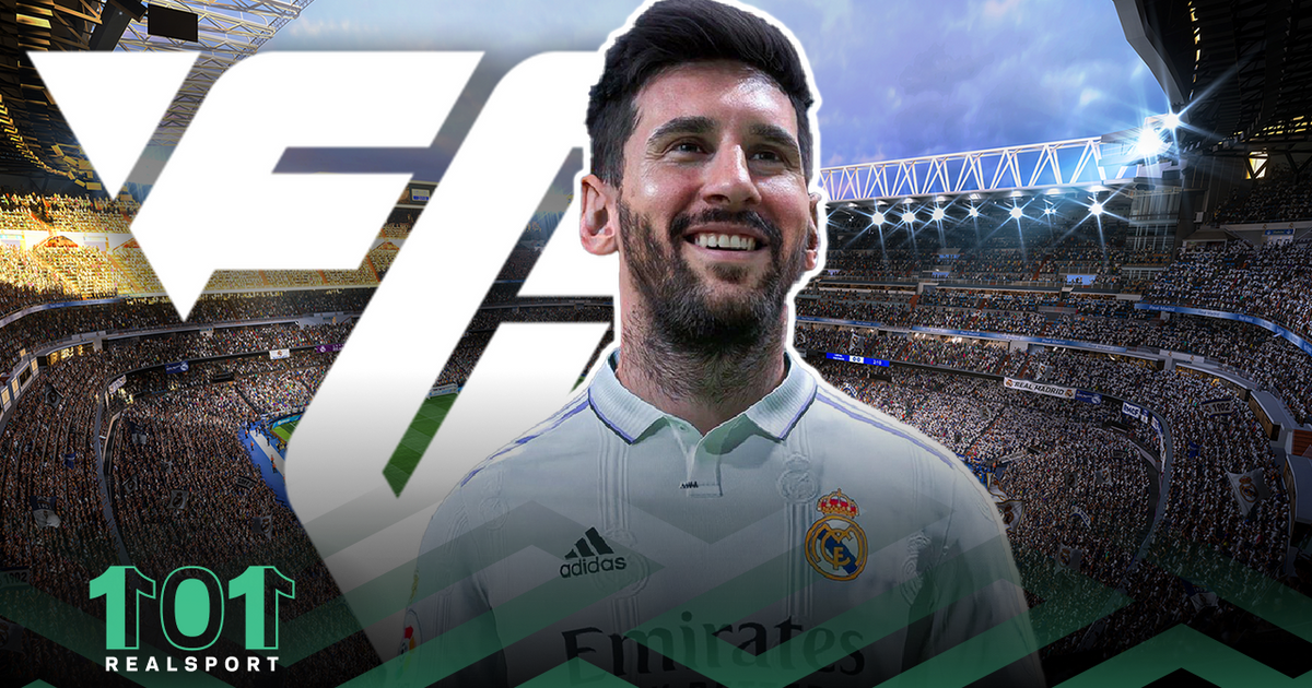 EA Sports FC 24 Messi Real Madrid